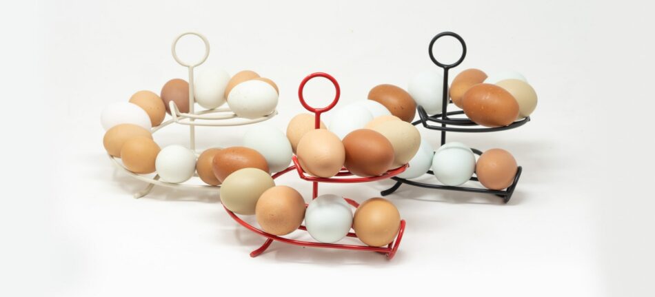 Omlet Egg Skelters in three different colors